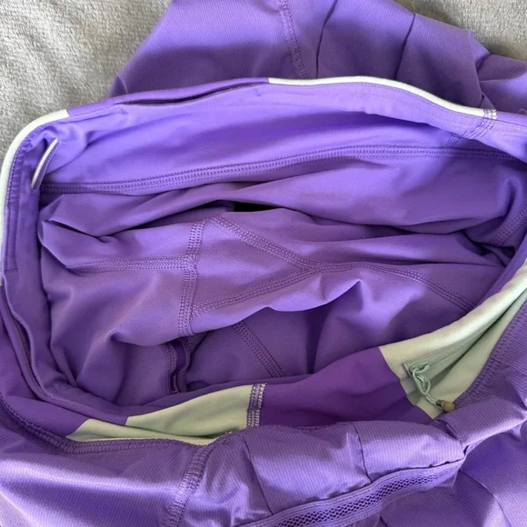 Lululemon Run Pace Setter Skirt Violet Skort Size 4 - Picture 14 of 14